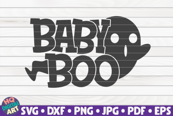 Baby Boo SVG Halloween Graphics