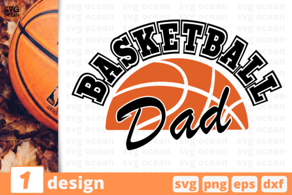 Basketball Dad Graphics for Crafts