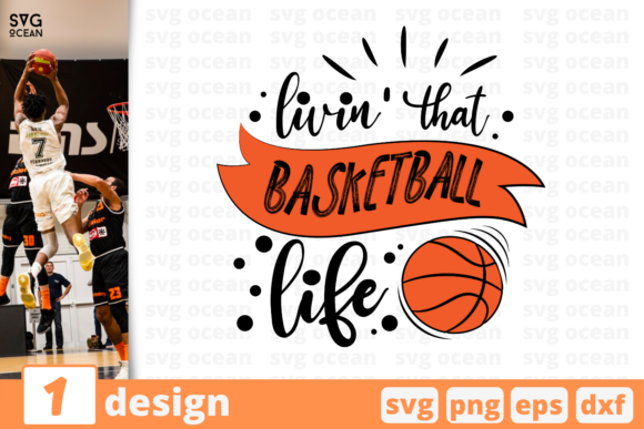 Livin That Basketball Life Graphics
