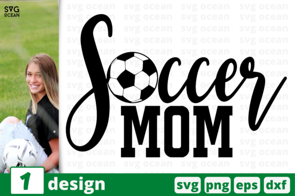 Soccer Mom Graphics for Crafts