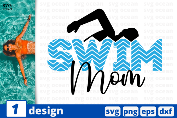 Swim Mom: Graphics for Real Local Business Branding